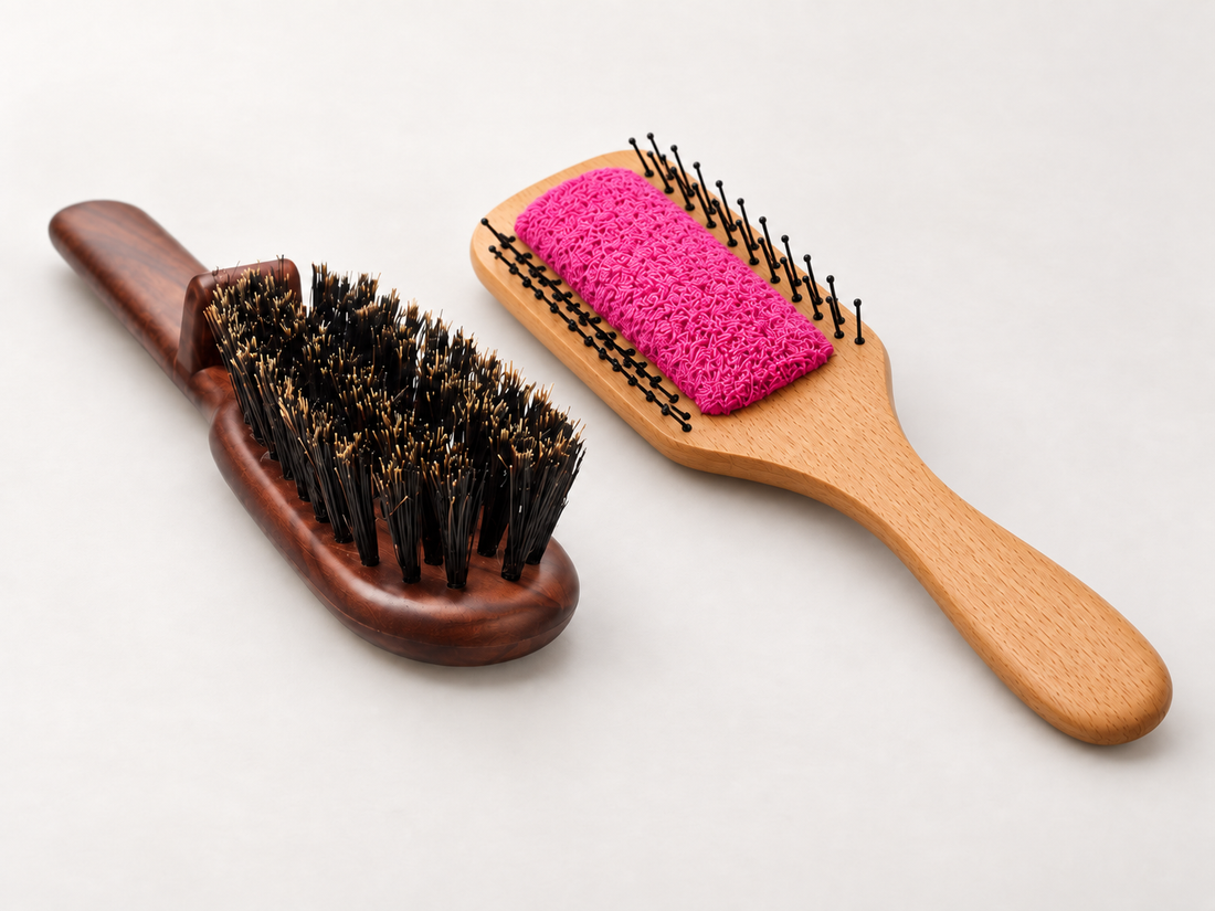 Brosse en poil de sanglier vs la brosse en fibre de bambou : laquelle choisir ?