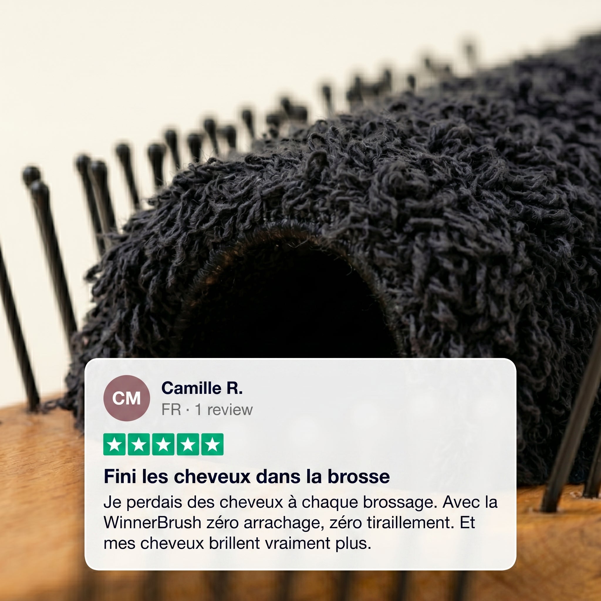 Brosse Plate Bambou